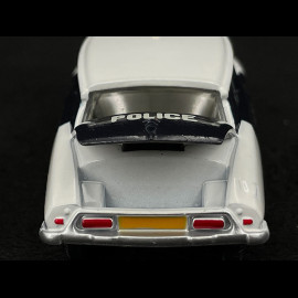 Citroen DS 19 Police 1959 White / Black 1/43 Norev Dinky Toys NT501
