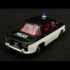 Renault R8 Police 1964 Black / White 1/43 Norev Dinky Toys 517P