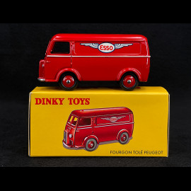 Peugeot D3A Kastenwagen 1950 Rot 1/43 Norev Dinky Toys 25BR