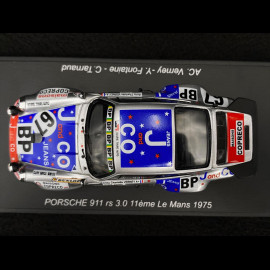 Porsche 911 RS 3.0 n°67 24h Le Mans 1975 1/43 Spark S9807