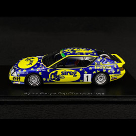 Alpine V6 Turbo n°1 Renault Elf Europa Cup Champion 1988 1/43 Spark S7333