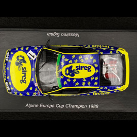 Alpine V6 Turbo n°1 Renault Elf Europa Cup Champion 1988 1/43 Spark S7333