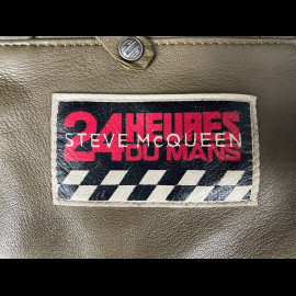 Lederjacke  Steve McQueen 24H Du Mans Lewis Khaki - Herren