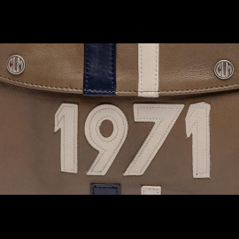 Big Leather Bag Steve McQueen 24H Du Mans Matt khaki