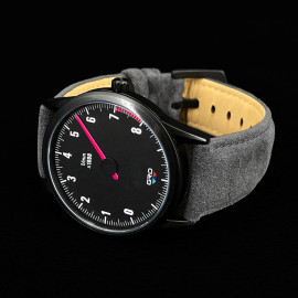 Tachometer watch BMW M3 E30 single-hand 7000 rpm Black / Black Strap