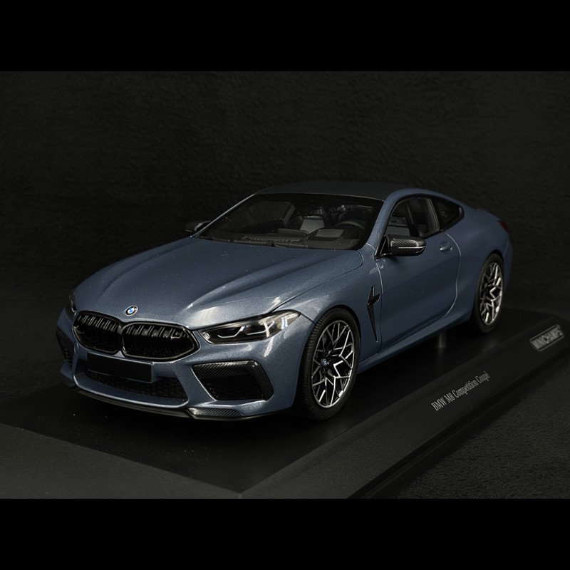 BMW M8 Coupe 2020 Metallic Hellblau 1/18 Minichamps 110029024 
