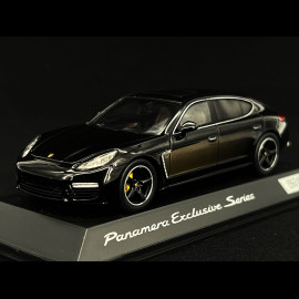 Porsche Panamera Exclusive black / brown 1/43 Spark WAP0207010F