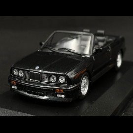 BMW M3 E30 Cabriolet 1988 Black 1/43 Minichamps 940020334