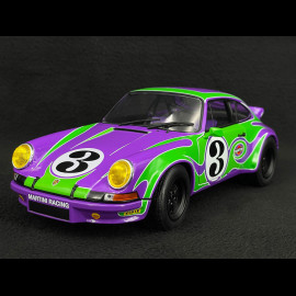 Porsche 911 1973 Purple Hippy Tribute Martini Purple / Green 1/18 Solido S1801117