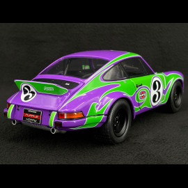 Porsche 911 1973 Purple Hippy Tribute Martini Purple / Green 1/18 Solido S1801117