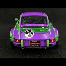 Porsche 911 1973 Purple Hippy Tribute Martini Viola / Grün 1/18 Solido S1801117
