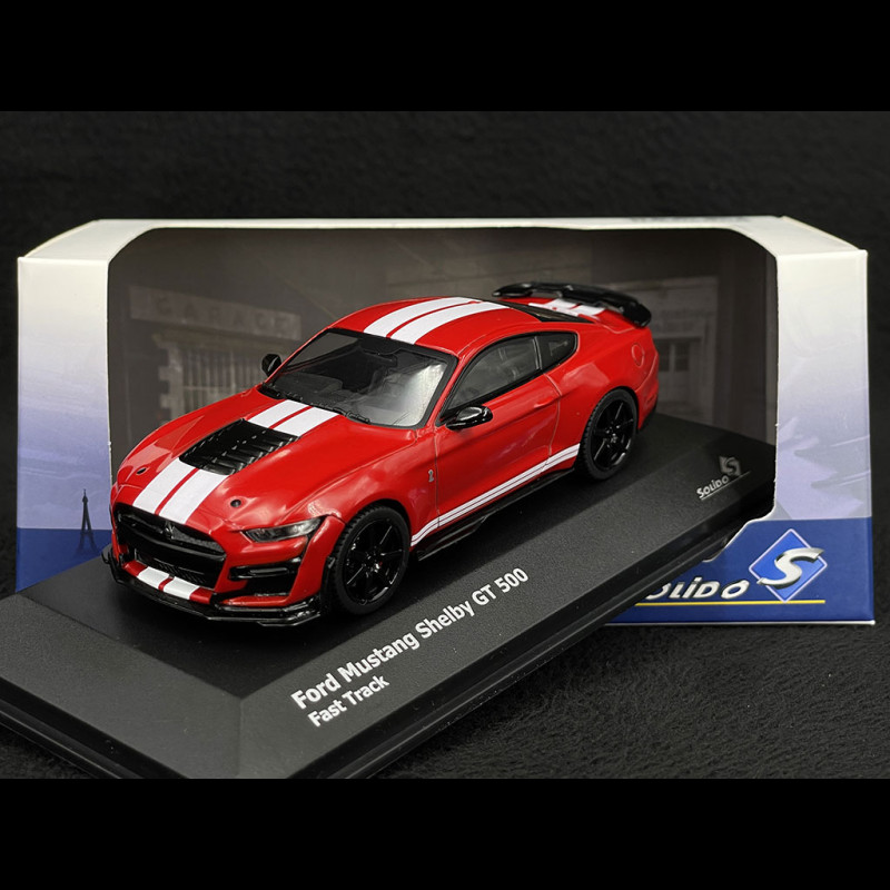 Solido Shelby Mustang GT500 2020 - Schwarz 1:43 Die-Cast Modellauto
