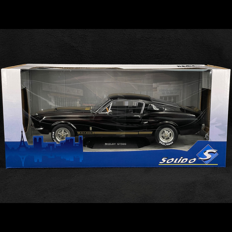 SOLIDO Ford Mustang Shelby GT500 1967 Black Gold 1/18 S1802908