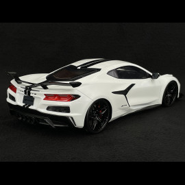 Chevrolet Corvette Z06 Coupé 2023 Arctic White 1/18 Top Speed TS0427