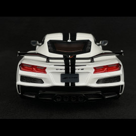 Chevrolet Corvette Z06 Coupé 2023 Arctic White 1/18 Top Speed TS0427