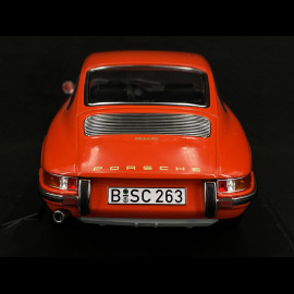 Porsche 911 E 1970 Tangerine Orange 1/18 Norev 187628