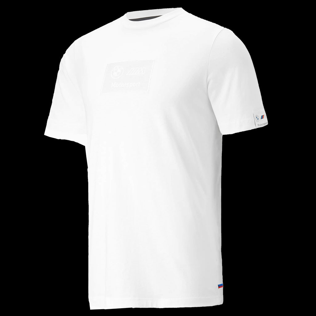 BMW T-shirt M Motorsport Logo Puma White 538141-02 - men - Elfershop