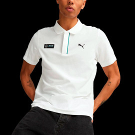 Mercedes AMG Polo Shirt Petronas F1 Team Puma White 538478-03 - men