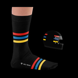 Inspiration James Hunt socks Black - unisex - Size 41/46