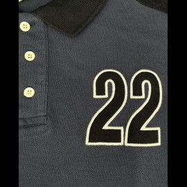 Polo Jo Siffert Grand Prix 1968 Brands Hatch n°22 Warson Marineblau - herren