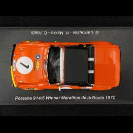Porsche 914 /6 Sieger Marathon de la Route 1970 n° 1 1/43 Spark S2864