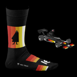 Inspiration UOP Shadow F1 Team Socken Schwarz / Rot / Grün - Unisex - Größe 41/46