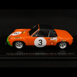 Porsche 914 /6 2. Marathon de la Route 1970 n° 3 1/43 Spark S2865