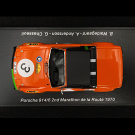 Porsche 914 /6 2nd Marathon de la Route 1970 n° 3 1/43 Spark S2865