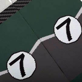 Inspiration Bentley Speed 8 24h Le Mans 2003 socks Green / Grey - unisex - Size 41/46