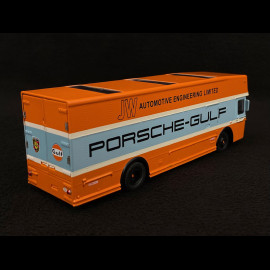 Mercedes O317 truck Porsche Transporter Gulf 1/64 Schuco 452030100