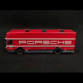 Mercedes O 317 LKW Porsche Koffer Motorsport Rot 1/87 Schuco 452668000