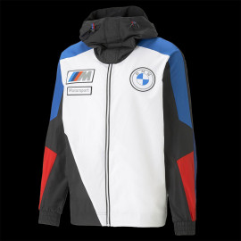 Jacke BMW Motorsport Puma Windbreaker Race Schwarz / Weiß 539651-01 - herren