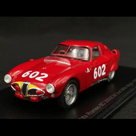 Alfa Romeo 6C 3000CM n° 602 2nd Mille Miglia 1953 1/43 Spark S3681