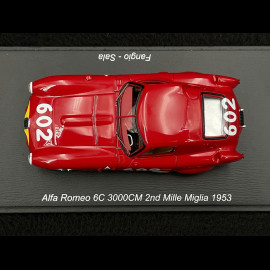 Alfa Romeo 6C 3000CM n° 602 2. Mille Miglia 1953 1/43 Spark S3681
