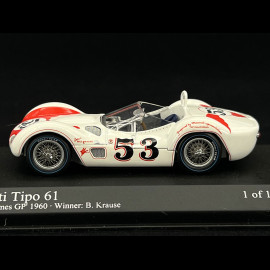 Maserati Tipo 61 n° 53 Sieger 200 Miles Riverside 1960 1/43 Minichamps 400601253