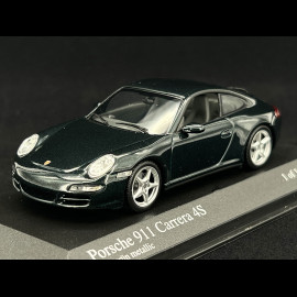 Porsche 911 Carrera 4S Type 997 2005 Lago Green 1/43 Minichamps 400065321