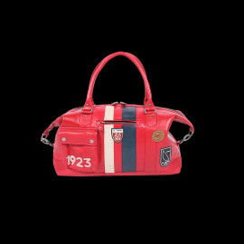 Ledertasche 24h Le Mans 100 Jahre Gaston Rennrot