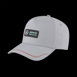 Cap Mercedes AMG Puma F1 Team Hamilton / Russell Grey 024485-02 - unisex