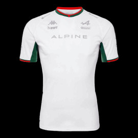 T-shirt Alpine F1 Team BWT Kappa Kombat GP Mexico White 311F7CW - Men