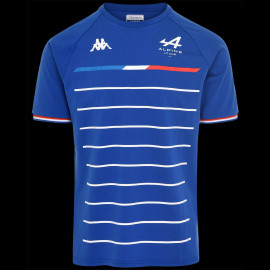 Alpine T-shirt Fernando Alonso F1 Team Kappa Arglan Blue 36193HW - men