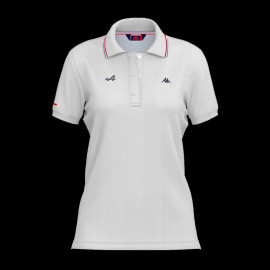 Alpine Polo F1 Ocon Gasly Team Kappa White 67113RW - damen