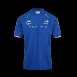 Alpine T-shirt F1 Esteban Ocon Team Kappa Royal Blue 351883W - men