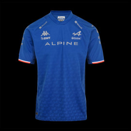 Alpine T-shirt F1 Fernando Alonso Team Kappa Royal Blue 35174UW - men