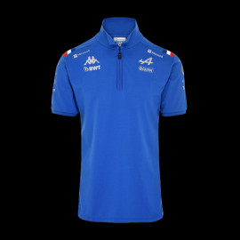 Alpine Polo F1 Team Kappa Ocon Gasly Blau 341889W - herren