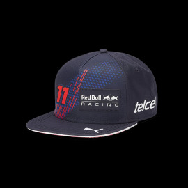 Red Bull Racing Cap Sergio Pérez n°11 F1 Puma flat visor Navy Blue 701218979-001
