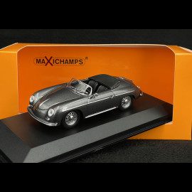 Porsche 356 A Speedster 1956 Dunkelgrau Metallic 1/43 Minichamps 940065530