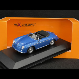 Porsche 356 A Speedster 1956 Blue Metallic 1/43 Minichamps 940065531