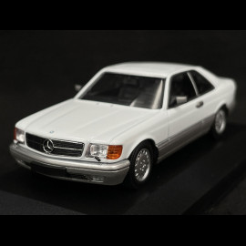 Mercedes-Benz 560 SEC 1986 White 1/43 Minichamps 940035120