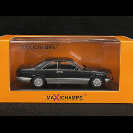 Mercedes-Benz 560 SEC 1986 Schwarz 1/43 Minichamps 940035121