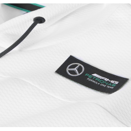 Mercedes AMG Sweatshirt V6 Puma F1 Team Hamilton Russell White 538448-03 - Men